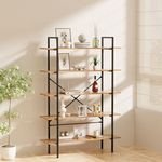Simple Tiered Design Bookshelf Living Room Furniture Wholesale Wood Storage Shelf for Living Room