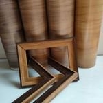 Direct Sale Natural Wooden Photo Frame Commemorative Nostalgic Desktop Photo Frame Hot Stamping Foil