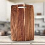 New Arrival Rectangle Acacia Wood Meat Cutting Boards Kitchen Wholesale