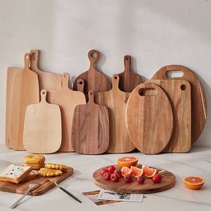 Wholesale Large Blank Acacia Wood Chopping Cutting Boards Set Acacia Wooden With Logo Large Acacia Wood Walnut Chopping Blocks