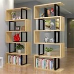 Wooden Bookshelf Multifunctional Bookshelf Showing Stand