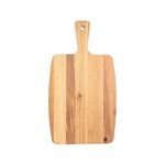 Customized Double-Sided Solid Wood Cutting Board Teak Acacia Featuring Household Handle for Home Kitchen Use-for Pizza Pasta